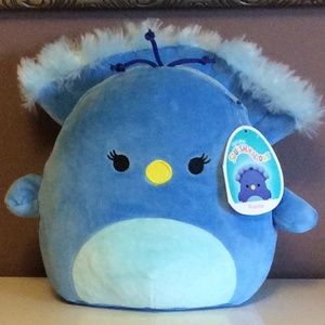 Squishmallow Priscilla Peacock 8” NWT
